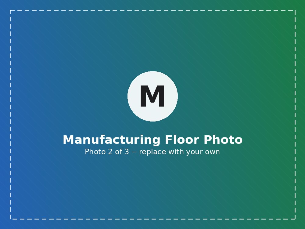 Placeholder photo -- replace with your own CNC machining photo (photo 2 of 10)